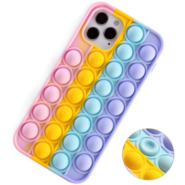 Pop It Fidget MultiColor skal till iPhone 11 PRO (Mobilskal)