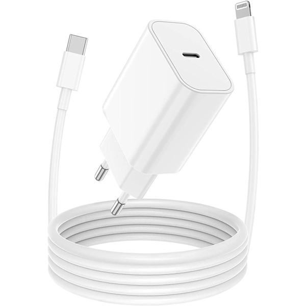 (2st) 2M Kabel + 20W iPhone 14 Pro / 14 Pro Max / 14 Mini USB-C PD