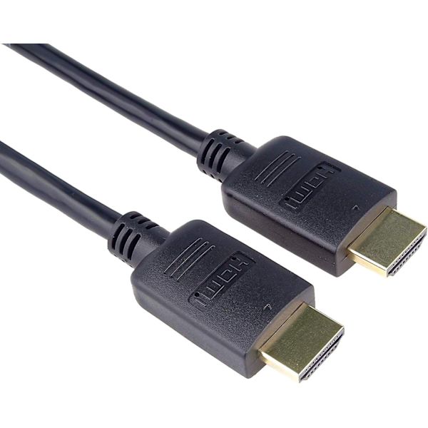 (5-PACK) HDMI-kabel 3 meter 4K-stöd 3D-stöd guldpläterade kontakter 3 m (4K,  3 meter)  