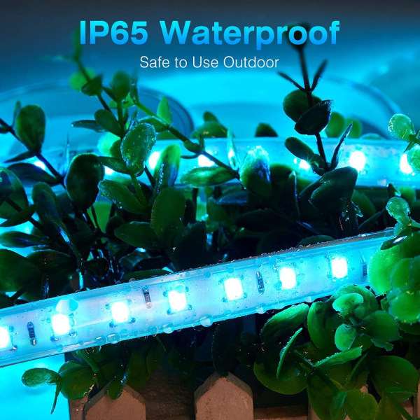 30m RGB LED-Ljusslinga Utomhus med Bluetooth & App (30 Meter)