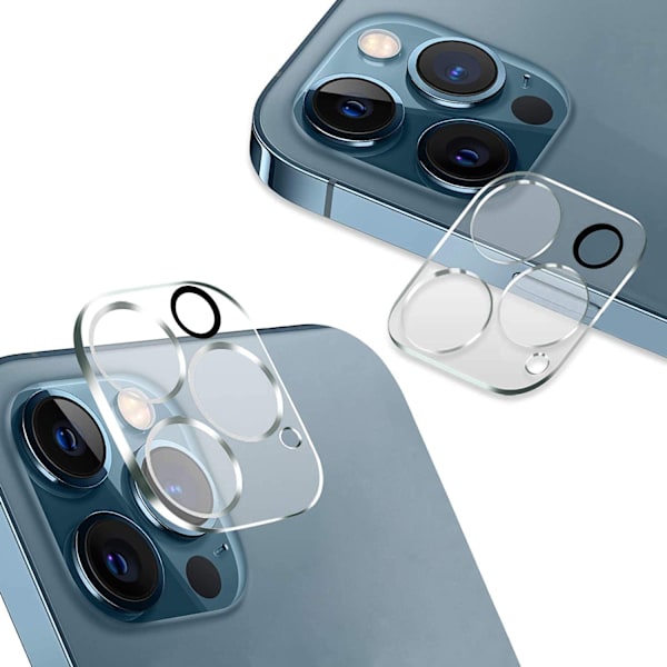 [4-Pack] Linsskydd Härdat Glas iPhone 12 Pro Max - Clear (4x) 12 PRO MAX