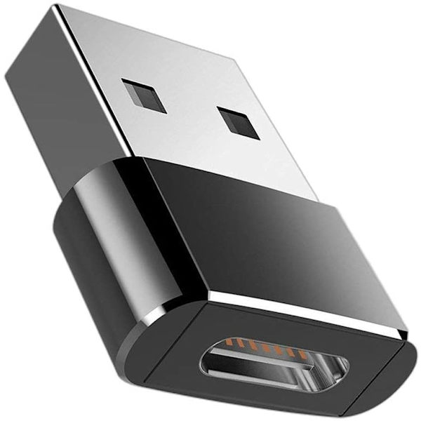 (5st) Adapterkontakt USB-C hona till USB-A hane (OTG)