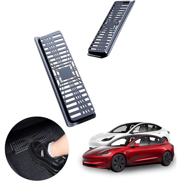 2 st luftflödesventilationskydd ersättning för Tesla Model Y luftkonditionering