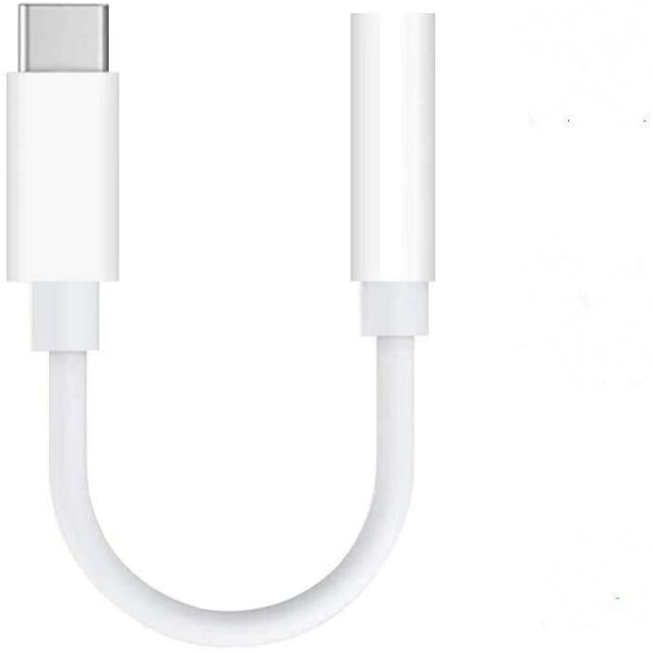 (2st) Adapter USB-C till 3.5mm , Android , Samsung, hörlurar