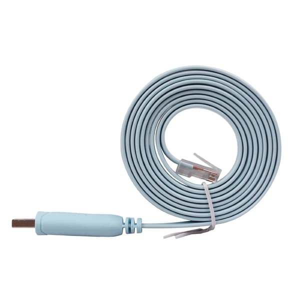 USB till RJ45 för Cisco USB-konsolkabel (Juniper/NETGEAR/Ubiquity/LINKSYS/TP-Link Routers)