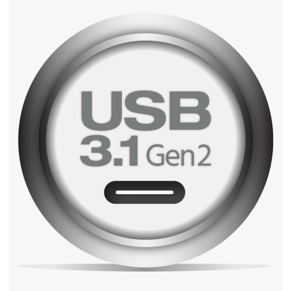 USB-C till USB-C Kabel (GEN 2) - 3m - (10Gbps/4K/100W/20V/ 5A) (GEN 2) 3 meter