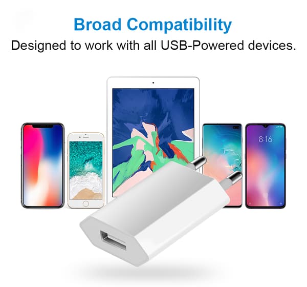 2M Micro-USB Laddningskabel Samsung/Sony/Huawei/LG + väggladdare