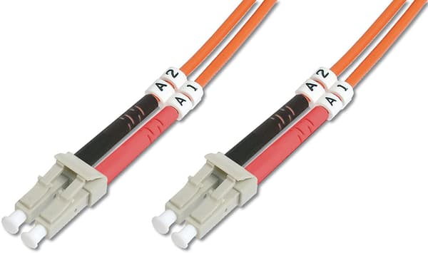 LWL-patchkabel OM2 LC till LC glasfiberkabel 1M LC/UPC-LC/UPC (1M)