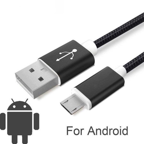 Laddkabel Micro USB |2M| Samsung/HTC/LG/Nexus/Nokia