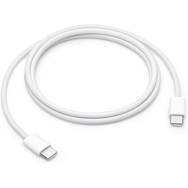 60 W usb-c-laddningskabel (2 Meter!!) Bulk MW493ZM (Extra Lång) iPhone 15 16 Pro Plus MAX