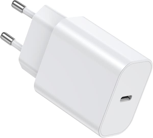 (1-PACK) PD Snabbladdare 20W USB-C iphone 11/12/13/14/15/16 Pro Plus Max