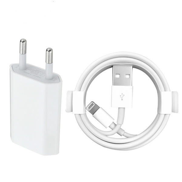 iPhone Laddare / Väggladdare och Lightning kabel 1M 1 meter