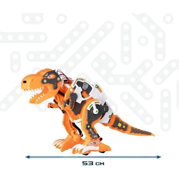 Xtrem Bots - T Rex Dinobot, Toy Robot Dinosaur, Programmerbar Dinosaur Robot, Child Robot, Tyrannosaurus And Giant Robot