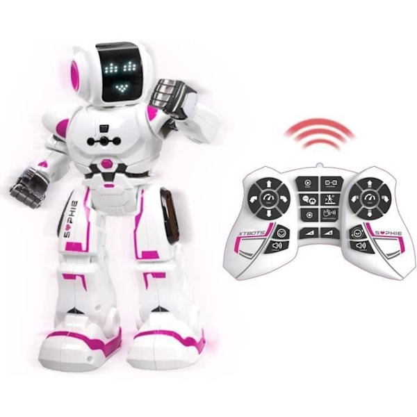 Xtrem Bots - Sophia Robotleksak, Fjärrstyrd robot för barn och flickor, Robotik för barn 5 år, Robotleksaker för barn