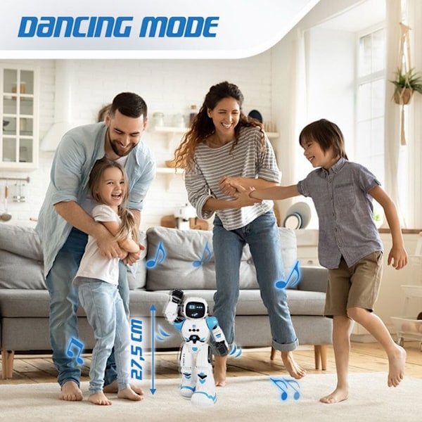 Xtrem Bots- Robbie, Kids Remote Control Robot, Kids Interactive Toys, Electronic Educational Robots