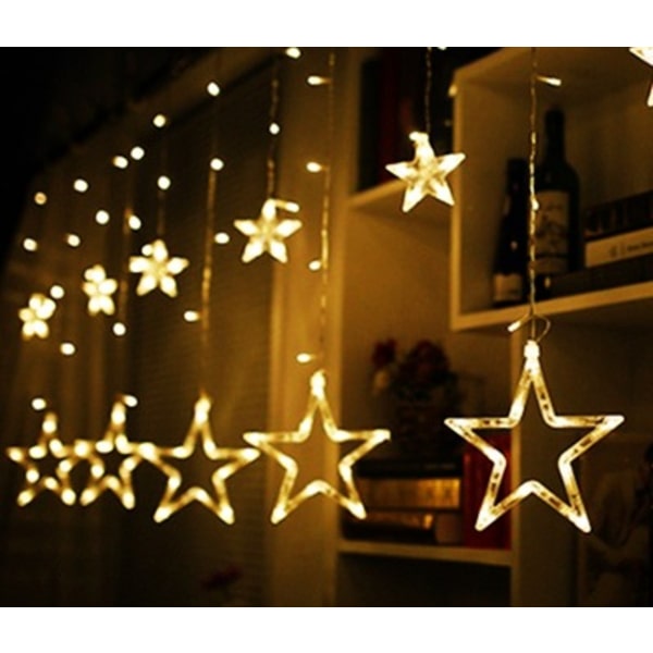 Rare Pearl LED-ljusgardin för inomhus- och utomhusbruk Star Light Warm White [Energiklass A +]