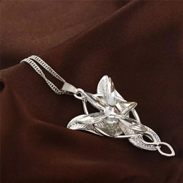 Smyckeset Sagan om ringen - Arwen Evenstar - silver