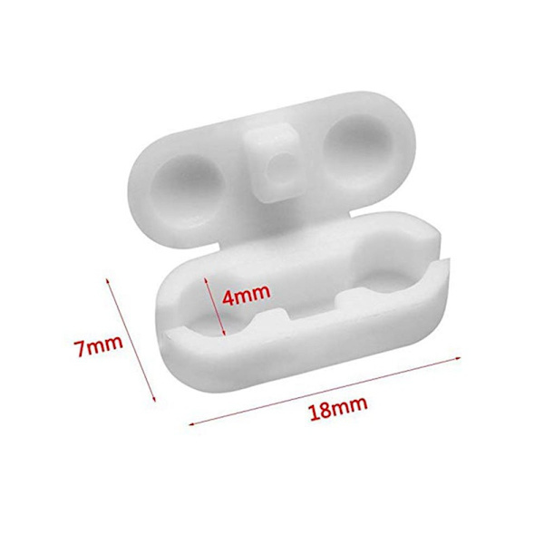Lamell 10m 100 clips vertikal lamell bottenkedja för 3,5 tum /
