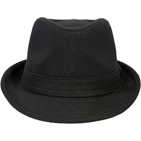Unisex tidløs klassisk Manhattan Fedora Hat