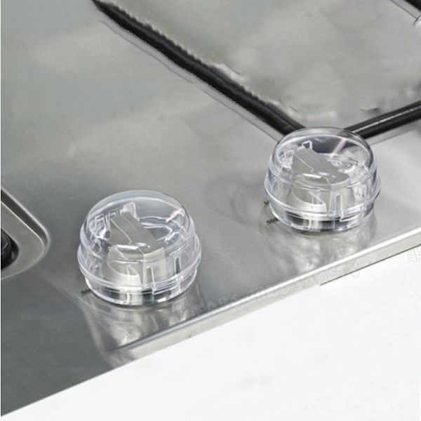 4 st Gas Spis Ugn Vred Skyddslås Lock Lock Lock Protector Baby Ki