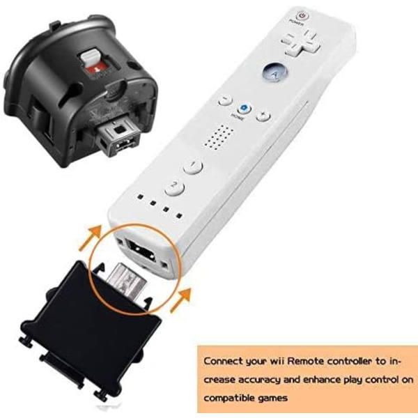 Wii Motion Plus Adapter-Sensor Accelerator for Nintendo Remote Co