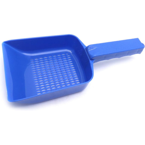Akvarie Sand Scraper Plast Grus Si Strainer Skovl Rengøringsværktøj f