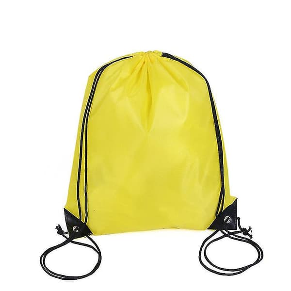 5 stk. snørepose 210d polyester reb pose træk nylon pose