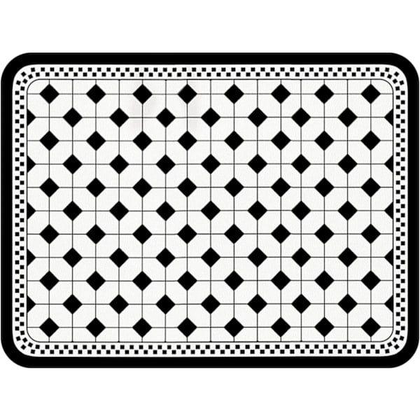 (30x40 cm) Opvaskemåtte, Absorberende Opvaskeunderlag, Hurtigtørrende