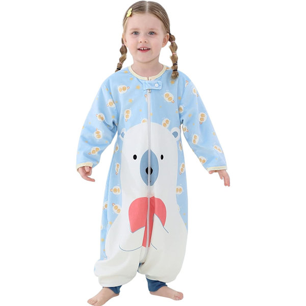 Baby Sovepose med Ermer og Fødder Vinter Swaddle Weara
