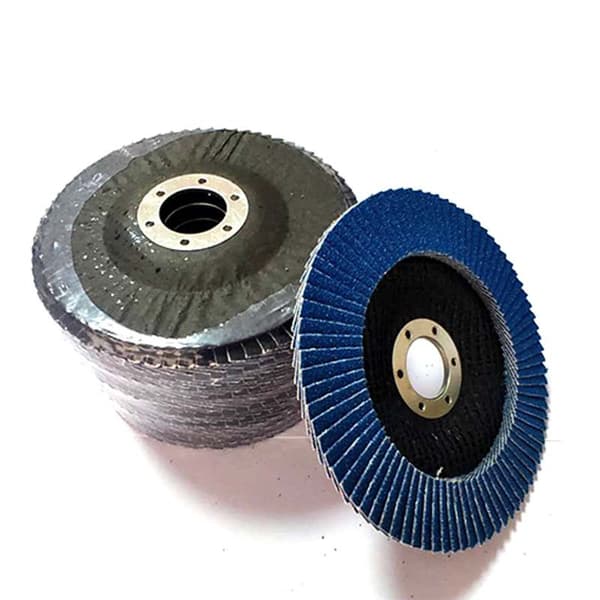Skivekomponenter │ blå │ 10 stk. │ Ø 115 mm │ korn 80 │ Rustfritt