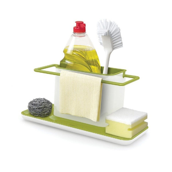 Diskhoområde Organizer, Stor - Vit/Grön
