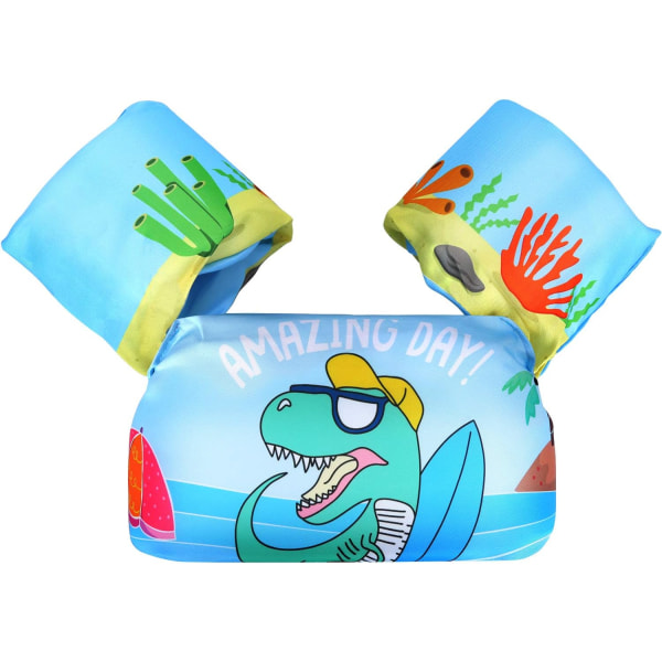 Barnebadevest, Baby Swim Jacket Float for Kids 30-50+ lbs, In