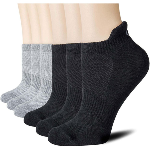 Lave sokker med dobbel beskyttelse for menn, pakke med 10 stk