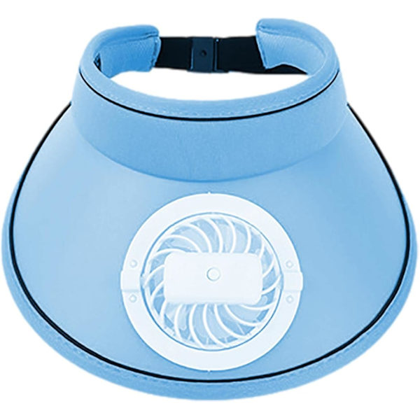 Solhat med ventilator til kvinder - Anti-UV solhat - Bærbar køleventilatorhætte, U