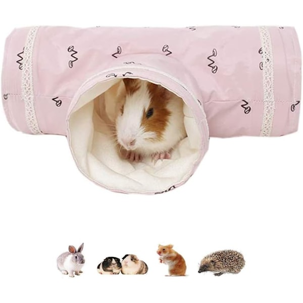 Taitettava hamsterileikkitunneli Pienille lemmikkieläimille Suoja Lemmikkilelu Nes