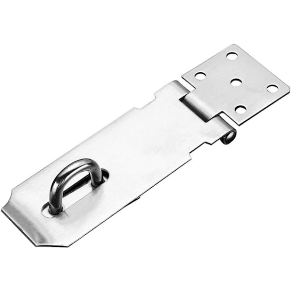 Rustfrit stål hængelås hasp, kraftig hasp og klemme med skrue
