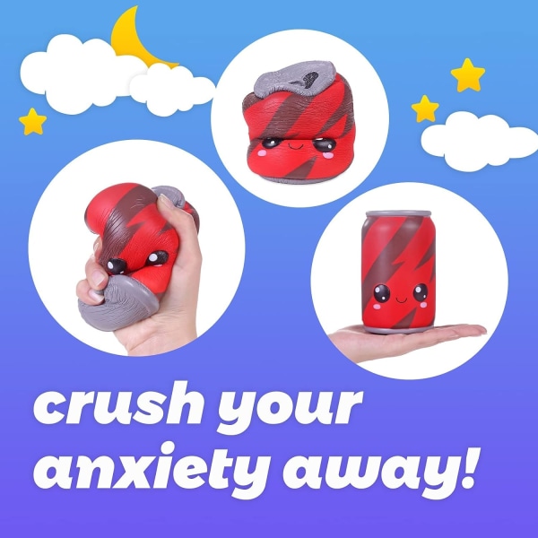 4,7 tommers boks sakte stigende Kawaii myk Squishy duftende simulering Fo
