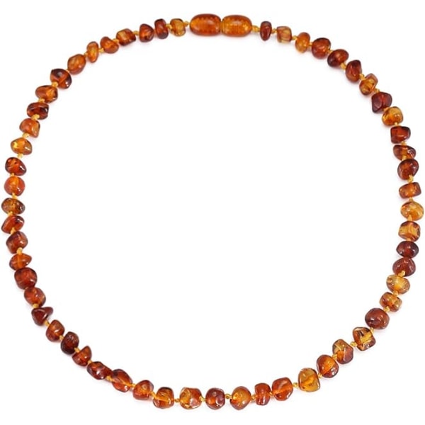 Amber halsband (unisex) -- Baltisk bärnsten halsband