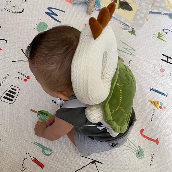 Baby Hovedbeskyttelse Blød Åndbar Baby Hovedstøttepude Bab