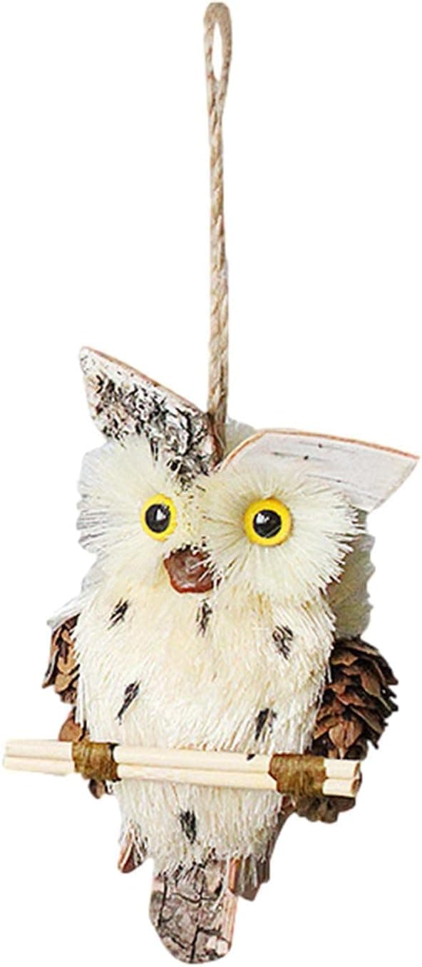 Uggla Hänge Macrame Väggdekor Vävda Uggla Jul Dekoration Cra