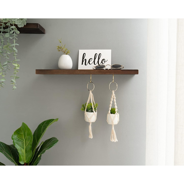 Seinälle ripustettava boho-koriste, seinävaate, kuuta kuvaava seinäkoriste