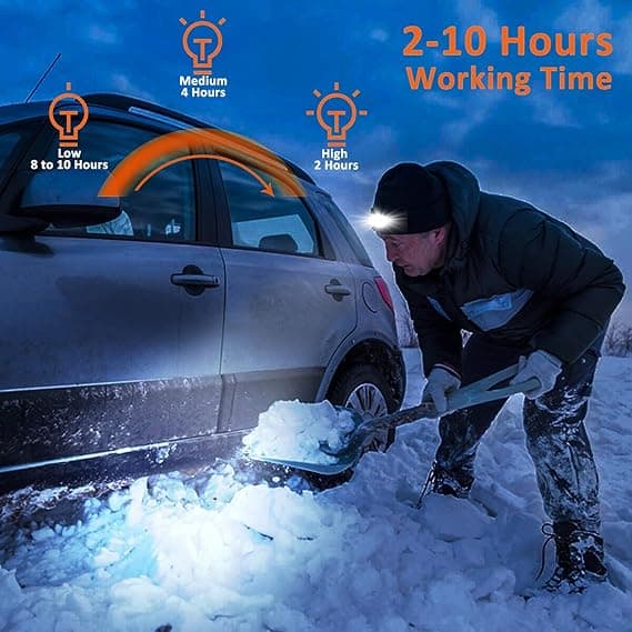 Hattu valolla, valaistu hattu ja ladattava LED, USB, Unisex