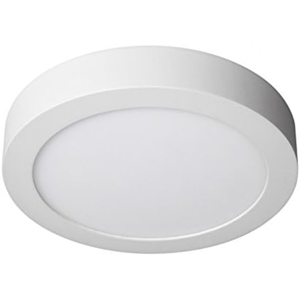 Pyöreä alumiininen LED-kattovalaisin (12 W, 1160 lm, 180°, IP20, 160
