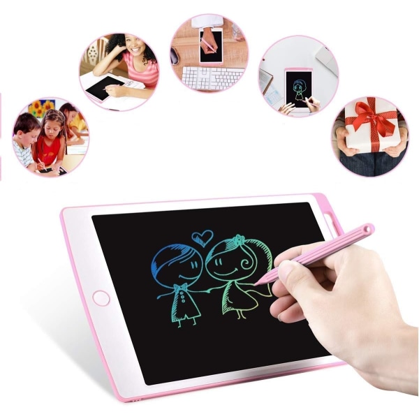 LCD Skrivetablet 8,5 Tommer Farverig, Magisk Tavle, Legetøj til Børn,