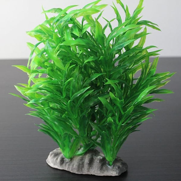 Kunstig vandplante til akvarium.