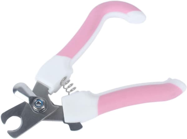 Klosax för hundar och katter med rosa skydd