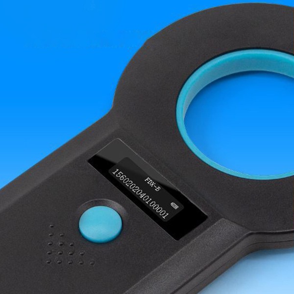 Chip-dyrechip-læser, bærbar Oled-kæledyrshundekatscanner
