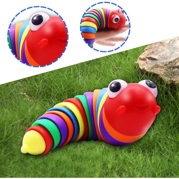 Leikkikalu, Sensory Slug Työpöydän Lelut Lievitys Anti-Ahdistus Decompression