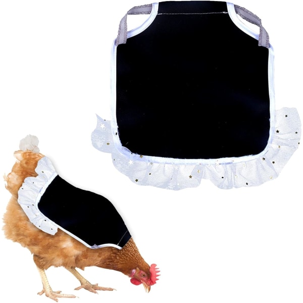 Kyllingforkle, Kyllingsadel for høner, Bakgrunnsfjær C