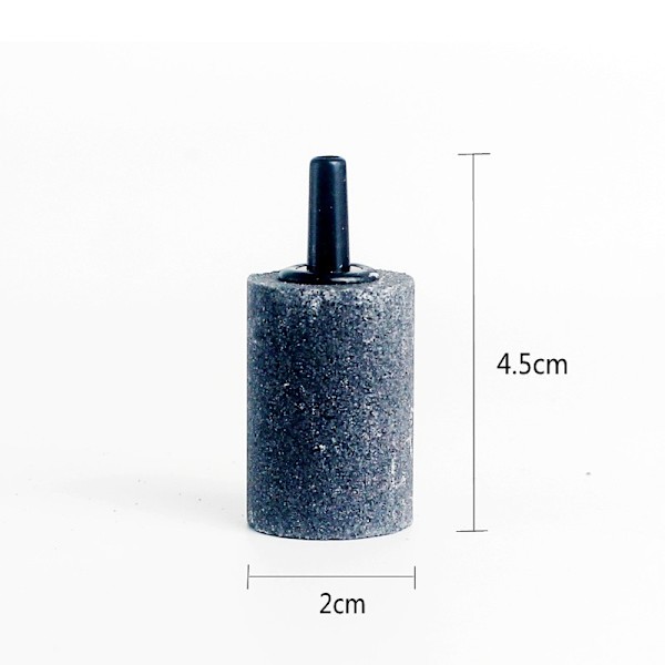 Akvarie 2 CM Luftsten Cylinder Boble Diffuser Udløsningsværktøj til